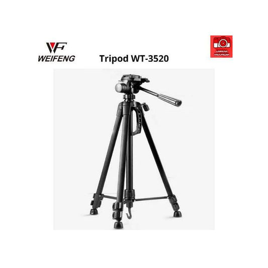 Trépied Professionnel Weifeng WT-3520 pour Appareil Photo Reflex, Caméra Numérique, Android & iPhone