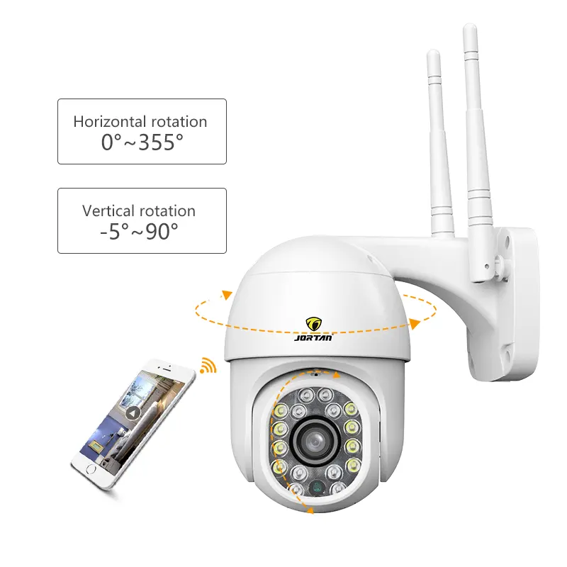 Caméra de Surveillance Extérieure WiFi HD Étanche