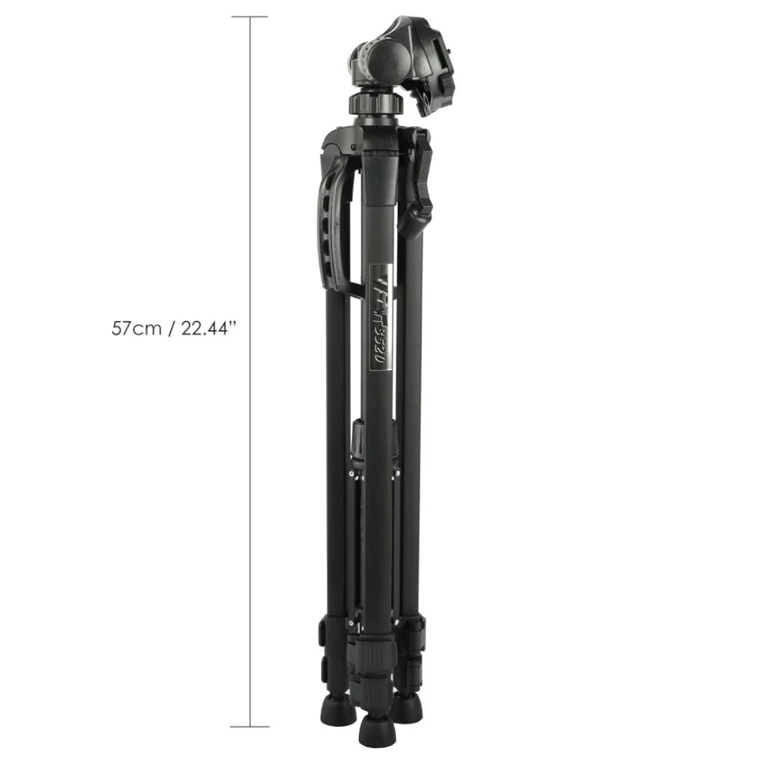 Trépied Professionnel Weifeng WT-3520 pour Appareil Photo Reflex, Caméra Numérique, Android & iPhone