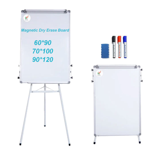 Tableau blanc magnétique sur trépied Flip Chart